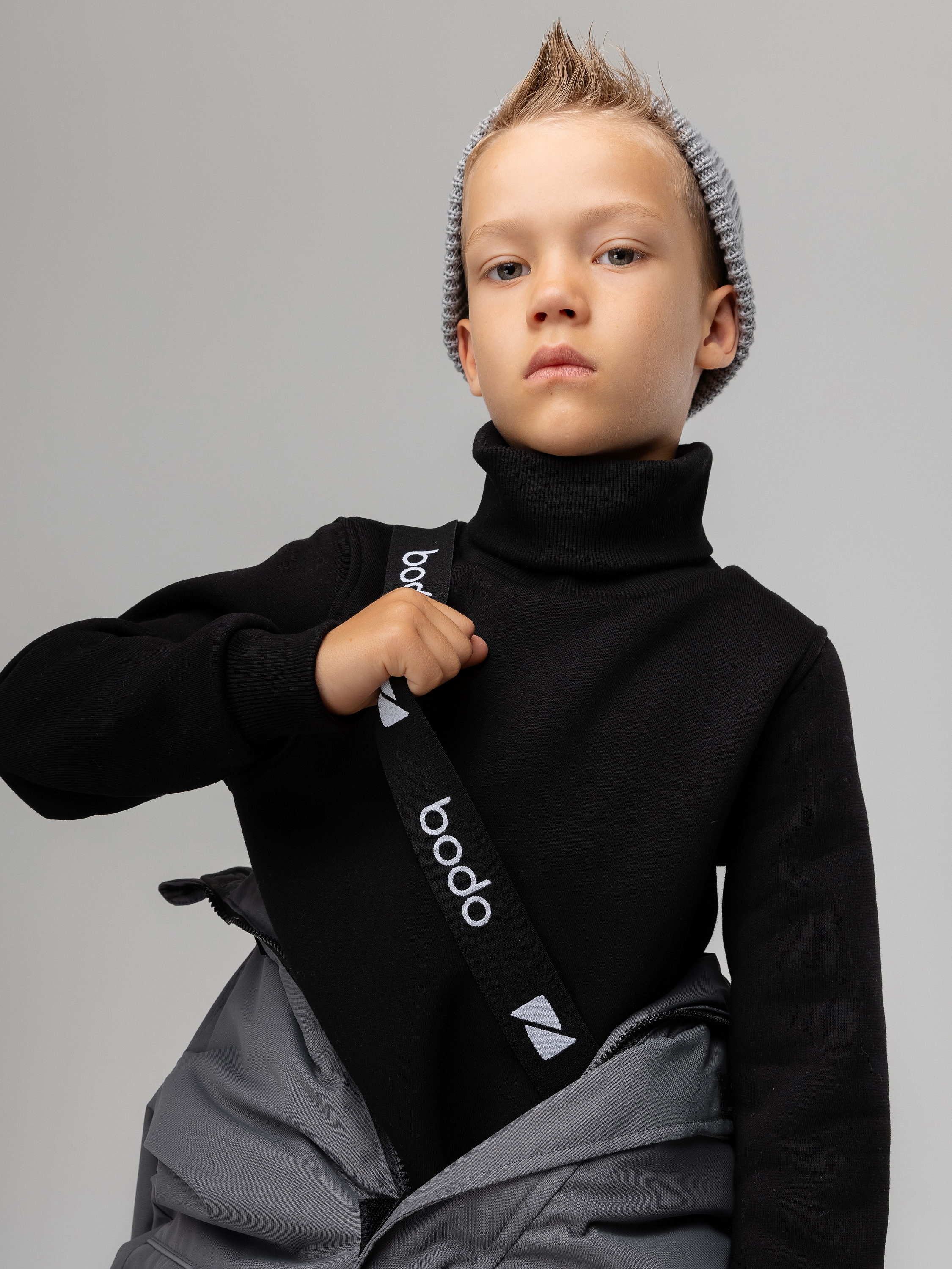 Комбинезон Bodo 35-8МU_серый - фото 8