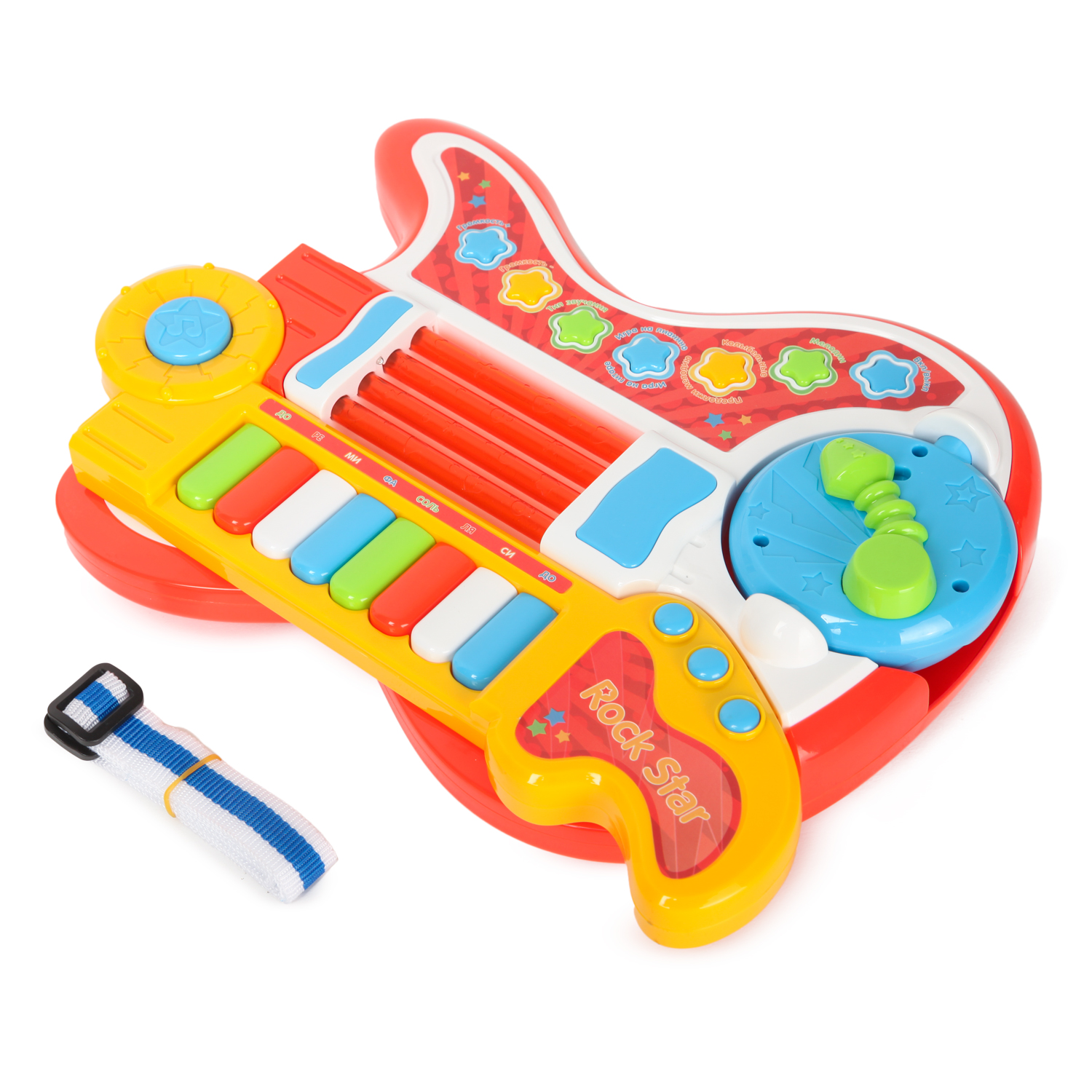 Игрушка музыкальная BabyGo электрогитара - фото 9