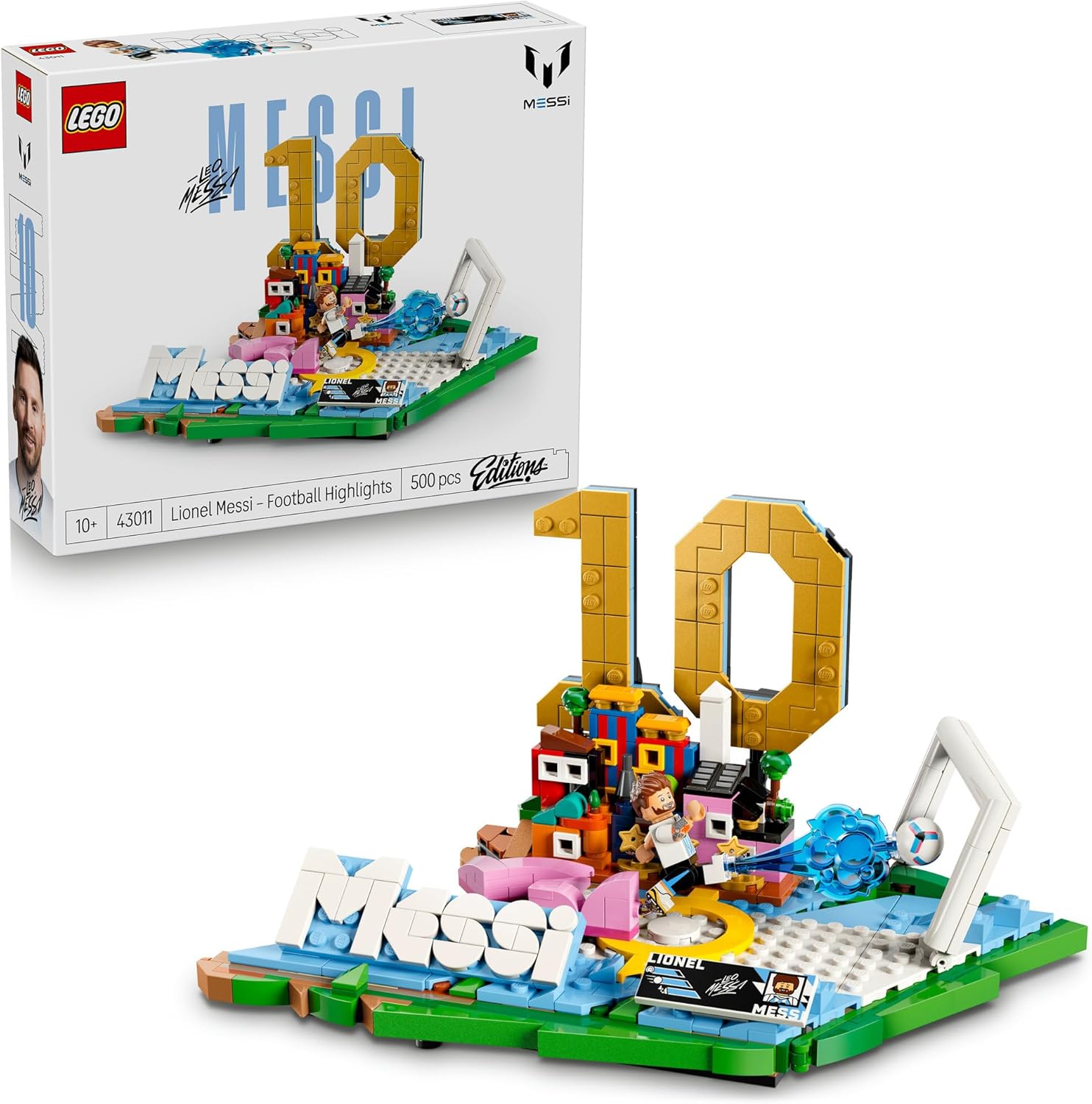 Конструктор LEGO Editions Месси-лучшие моменты 500 дет. - фото 1