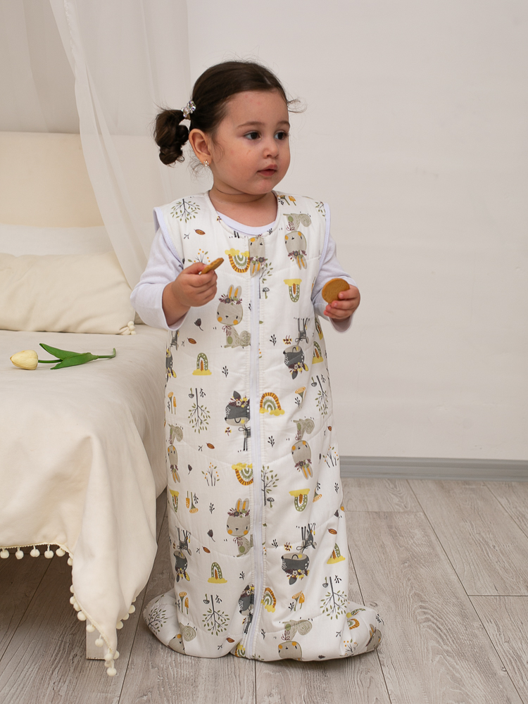 Спальный мешок Lemur Studio Без рукавов 60 x 110 см хлопок - фото 4