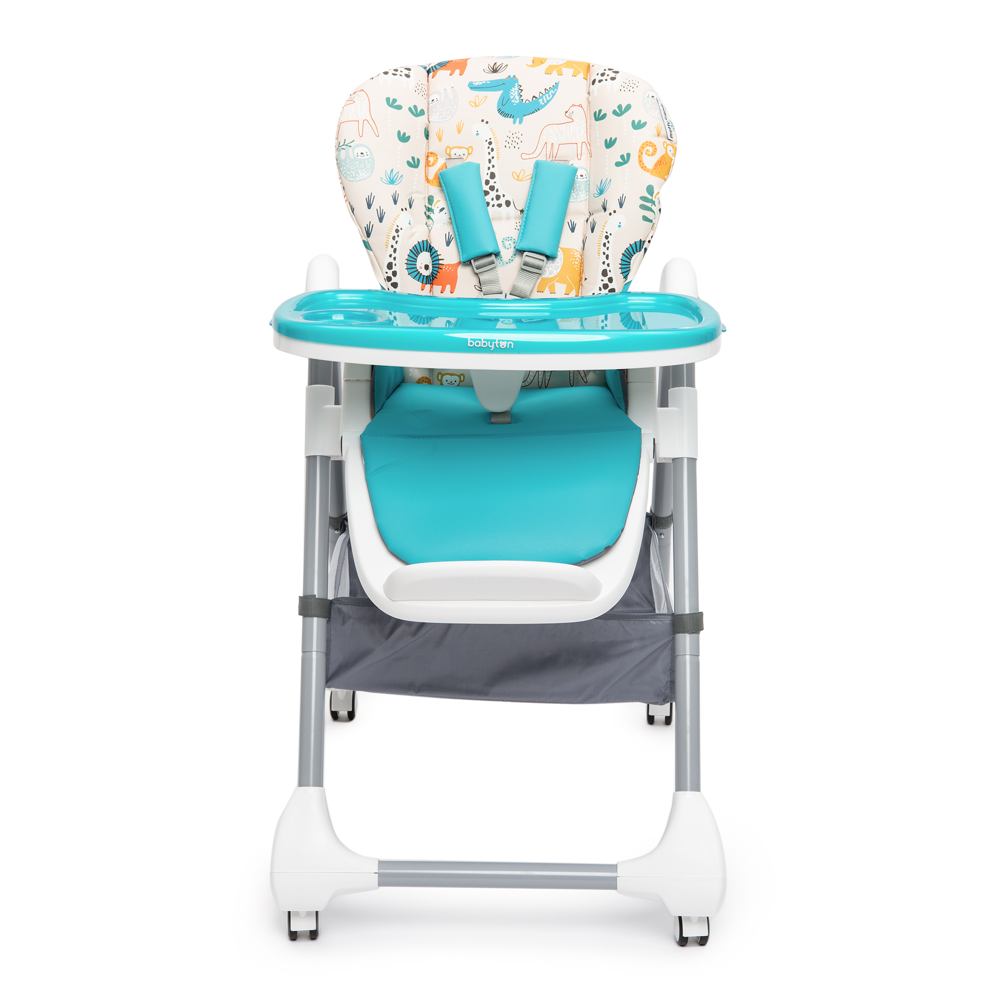 Стульчик для кормления Babyton Pretty Friends Turquoise классический - фото 7