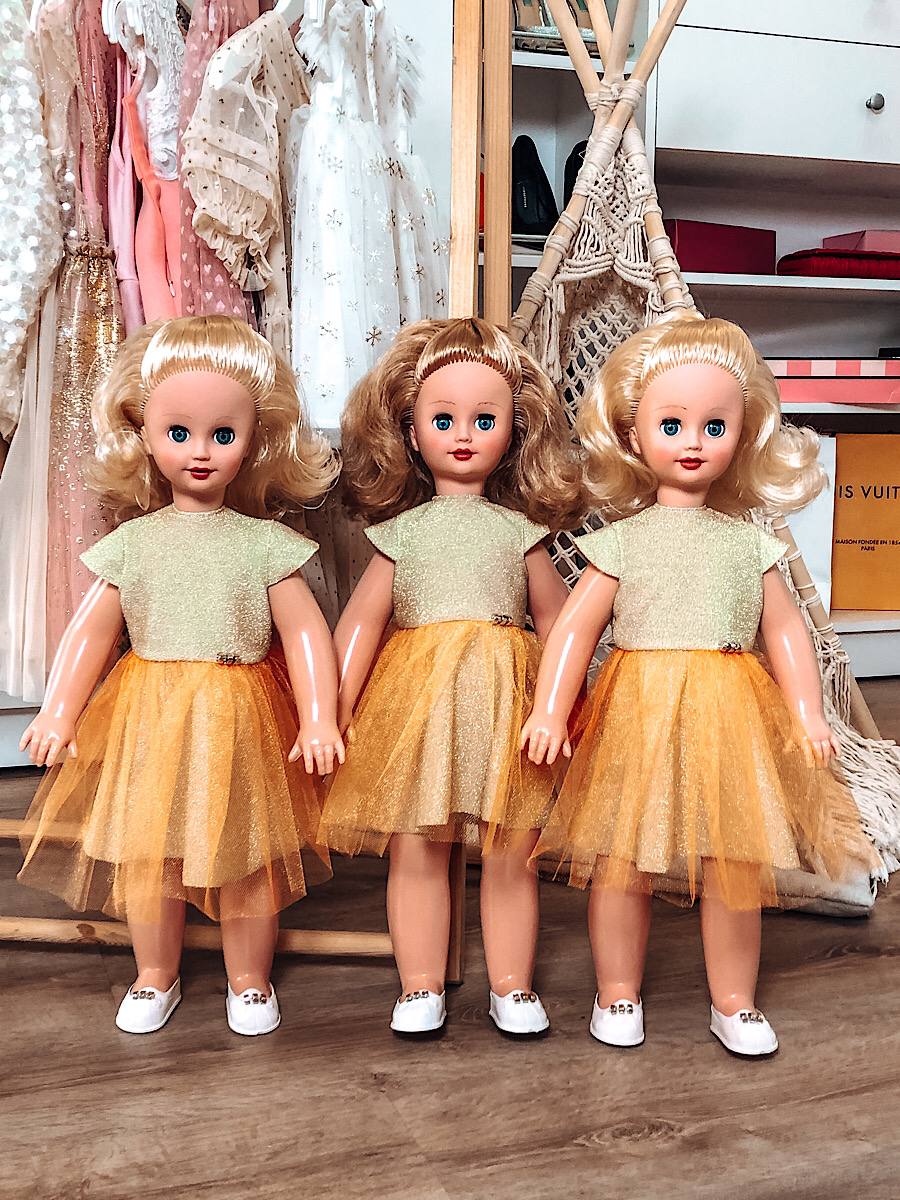 Кукла большая (ростовая) СТРАНА КУКОЛ говорящая, шагающая за руку высота 60 см 20-01.3 - фото 20