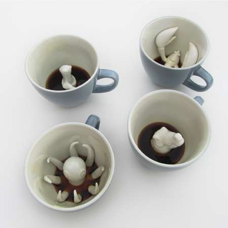 Кружка Creature Cups с лобстером