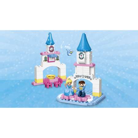 Конструктор LEGO DUPLO Волшебный замок Золушки блочный
