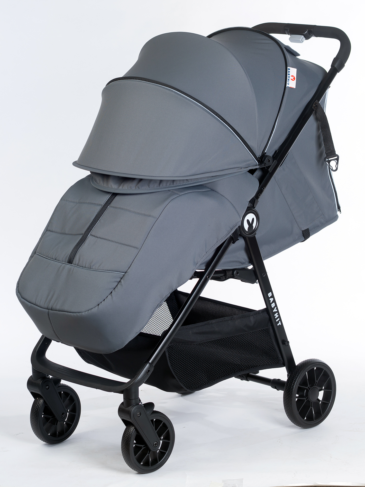 Коляска прогулочная Babyhit Avenor серый - фото 3