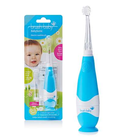 Зубная щетка электрическая Brush-Baby от 0 лет
