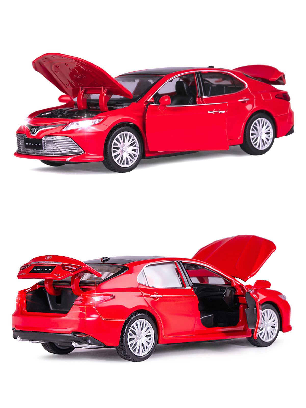 Автомобиль АВТОпанорама Toyota Camry 1:32 JB1251387 - фото 7