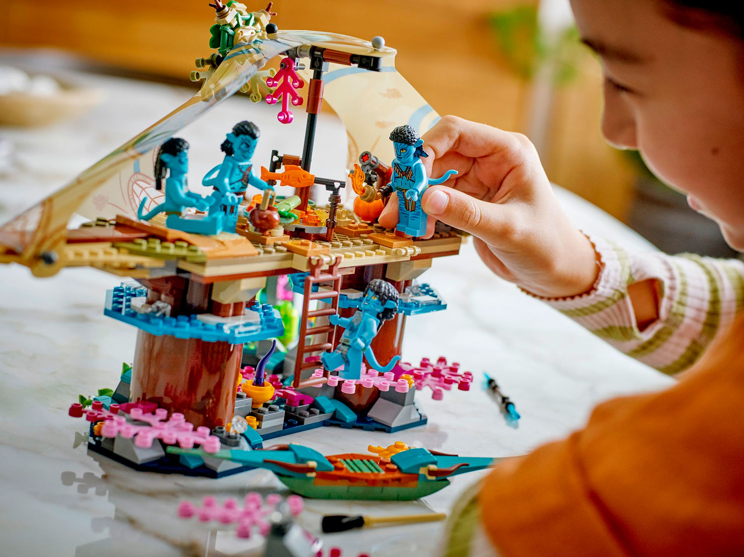 Конструктор LEGO Avatar Дом Риф Меткайна - фото 10