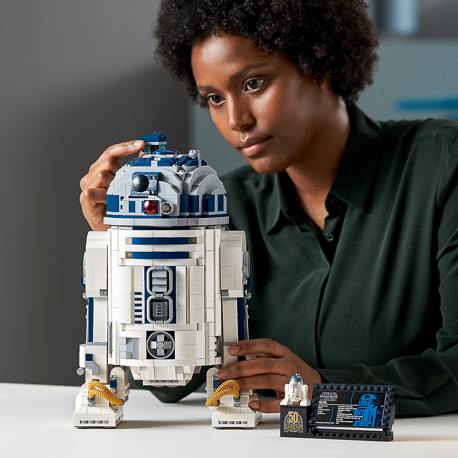 Конструктор LEGO Star Wars R2 D2 блочный - фото 12