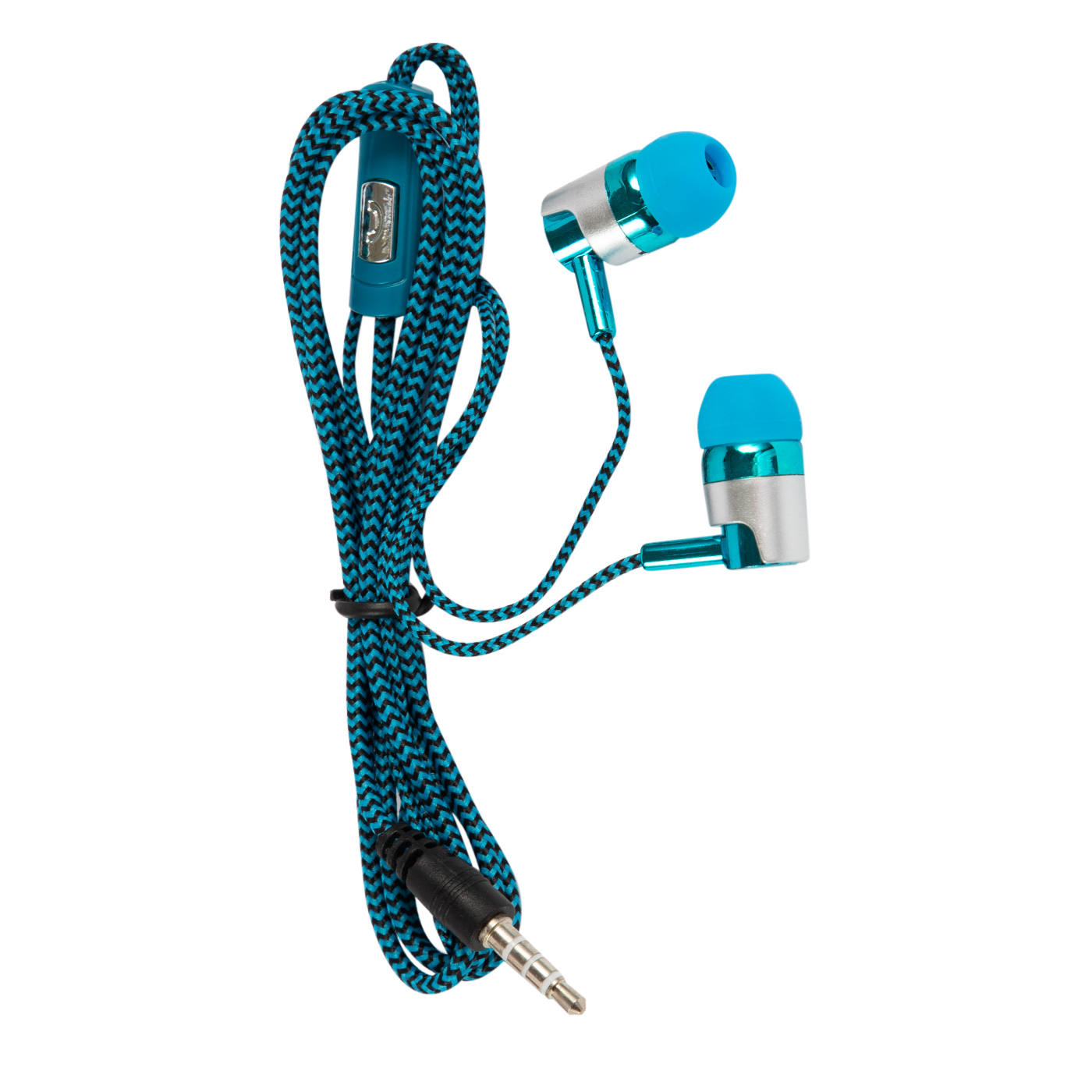 Наушники-гарнитура RedLine E04 Jack 3.5mm бирюзовый - фото 2