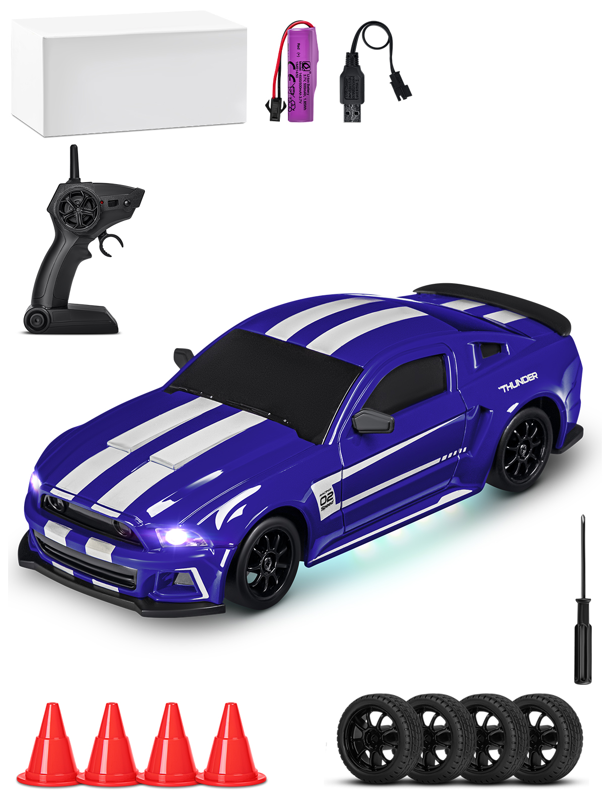 Автомобиль РУ AUTODRIVE 1:24 - фото 12