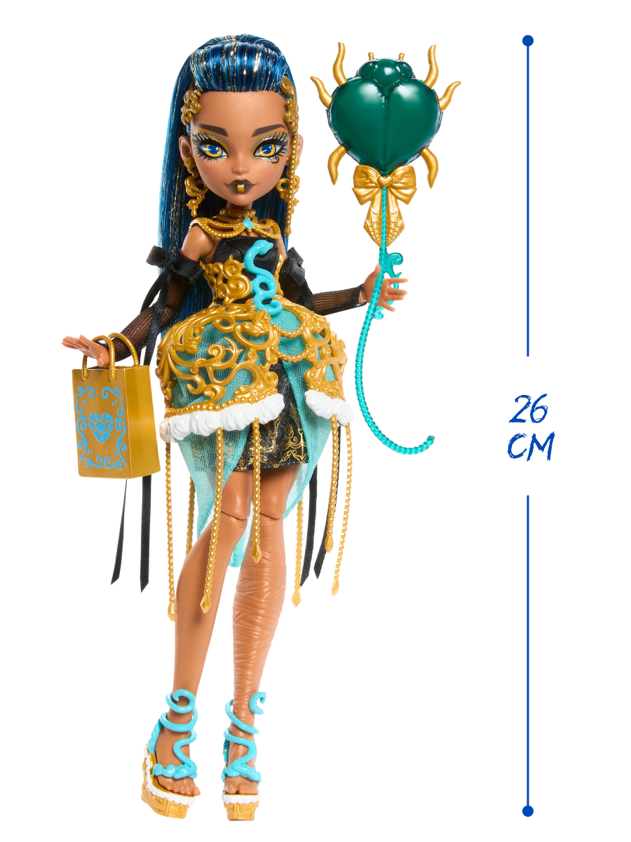 Кукла модельная Monster High Scary Sweet Birthday JBG76 Клео Де Нил Монстер Хай высота 27 см JBG76 - фото 3