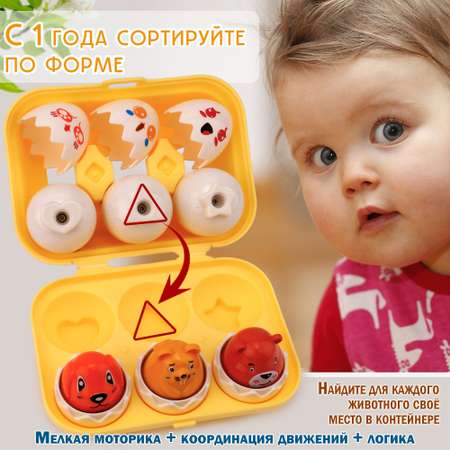 Игрушка TIPTOPOLIS сортер Яйцо