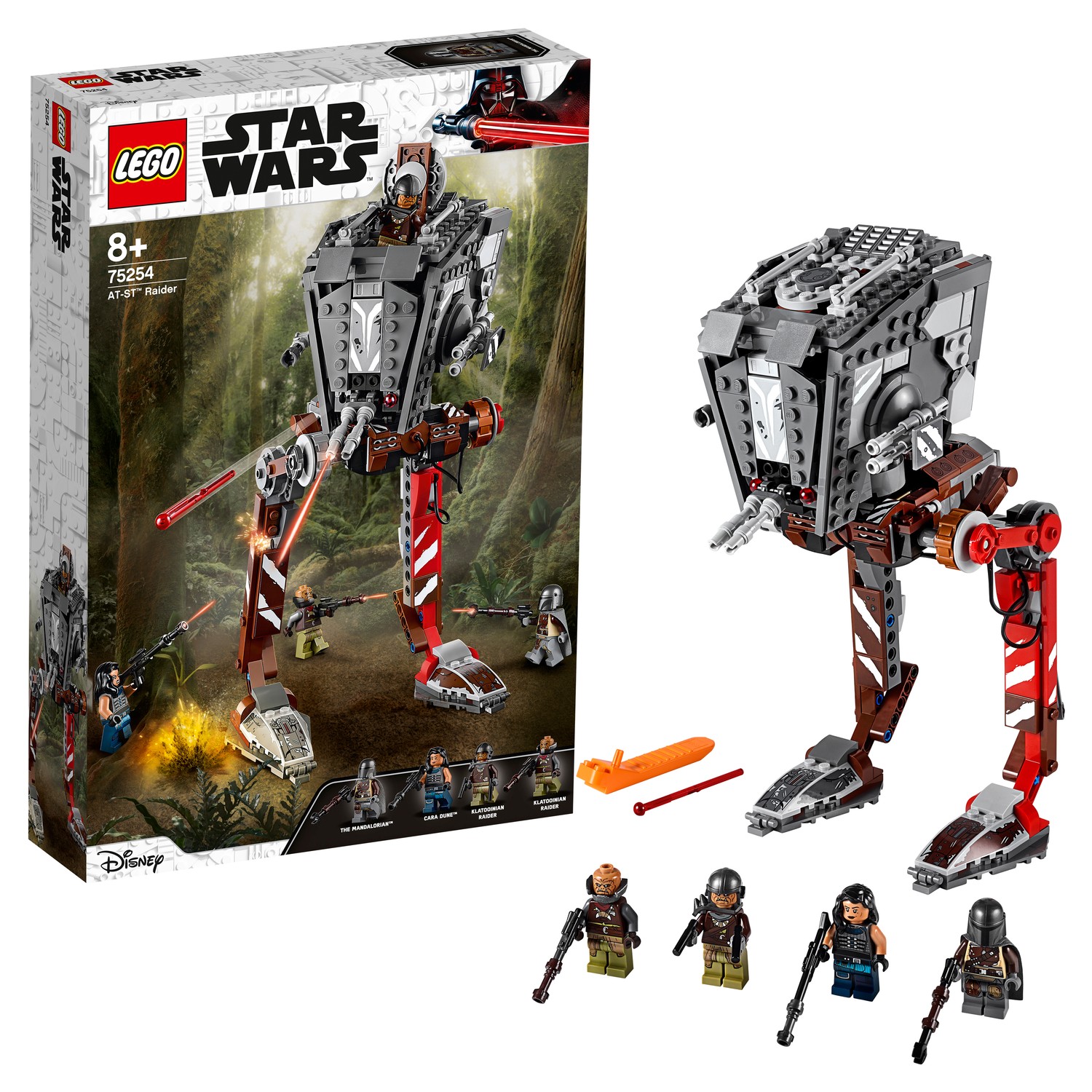 Конструктор LEGO Star Wars Диверсионный AT-ST 540 дет. - фото 1