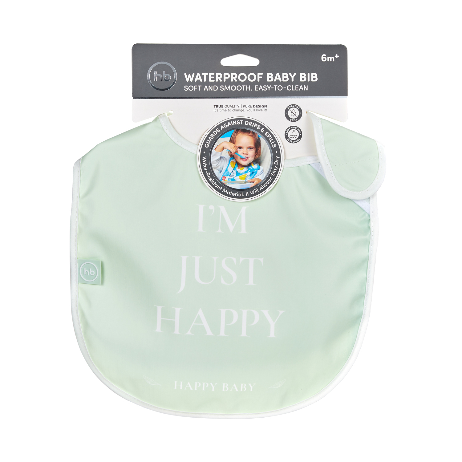 Нагрудник Happy Baby клеенка - фото 4