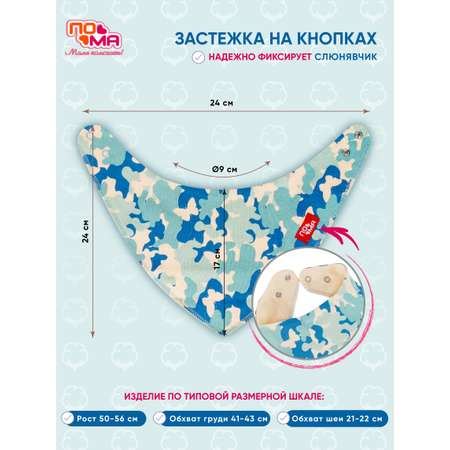 Нагрудник Пома текстиль 1 шт.