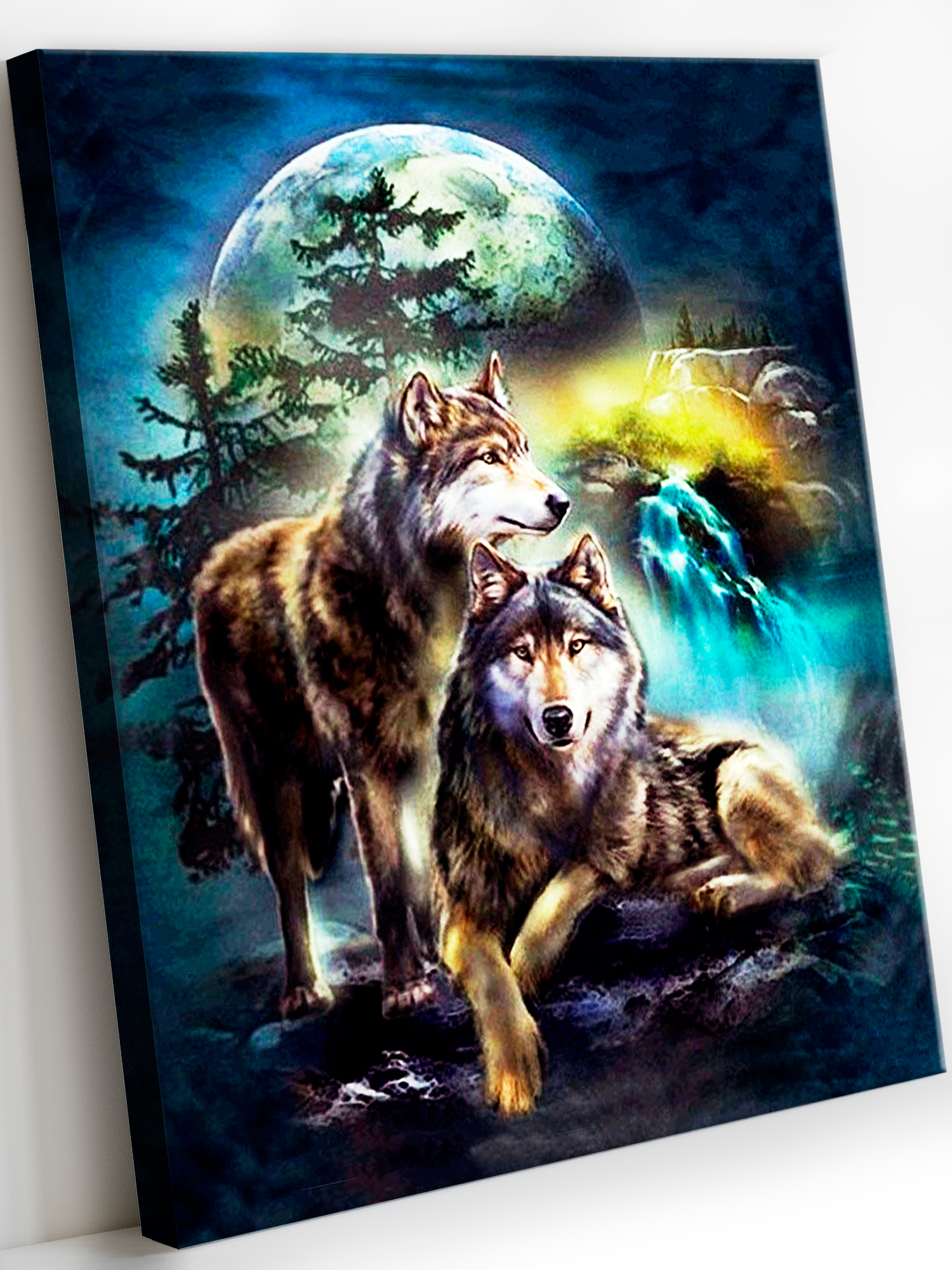 Алмазная мозаика Art on Canvas Лунная ночь в ассортименте - фото 9
