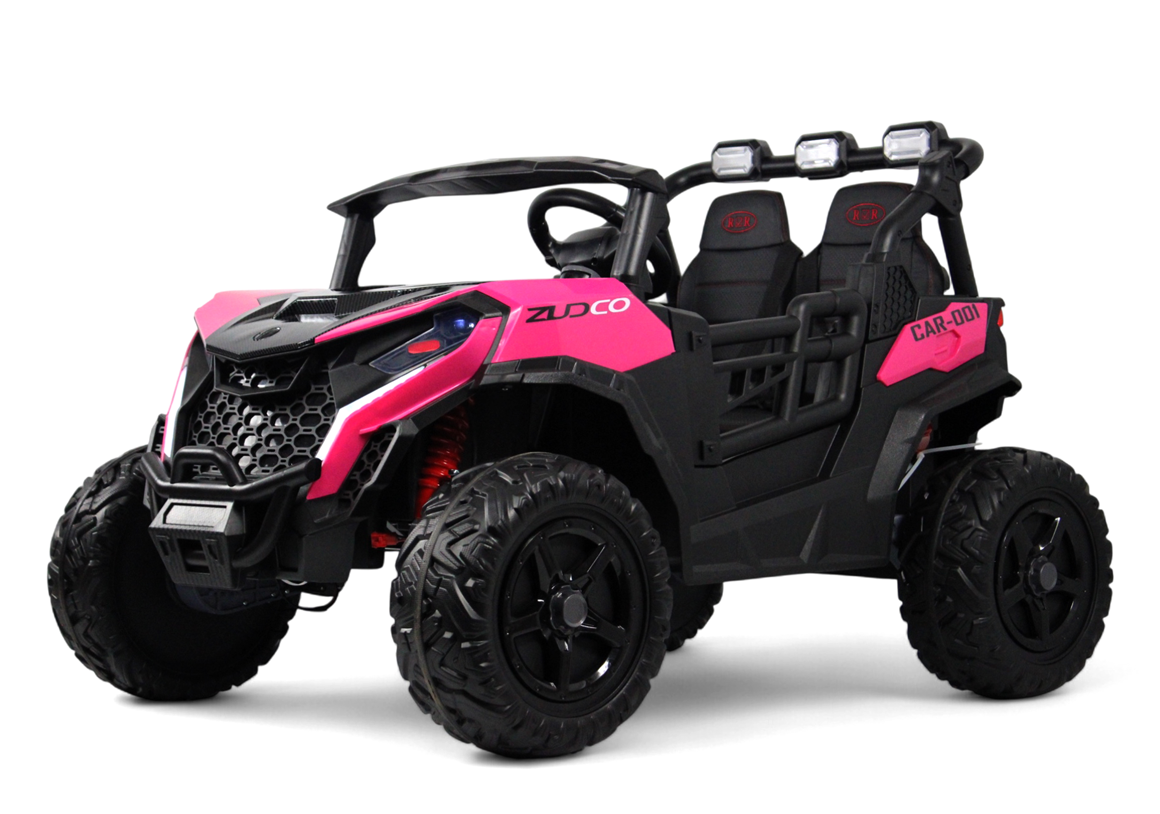 Электромобиль RIVERTOYS K555KK-BUGGY-PINK С пультом ДУ - фото 1
