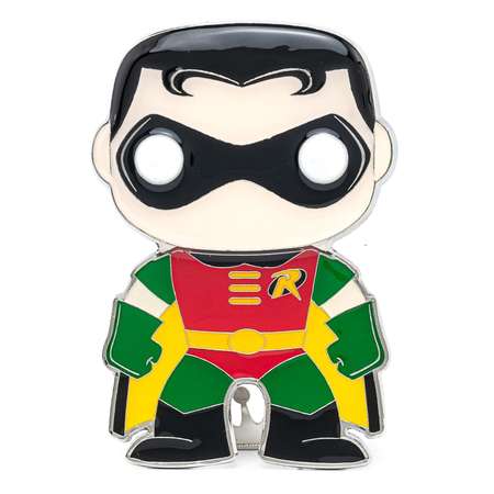 Значок Funko POP! Pin DC Classic Robin Large Enamel Pin