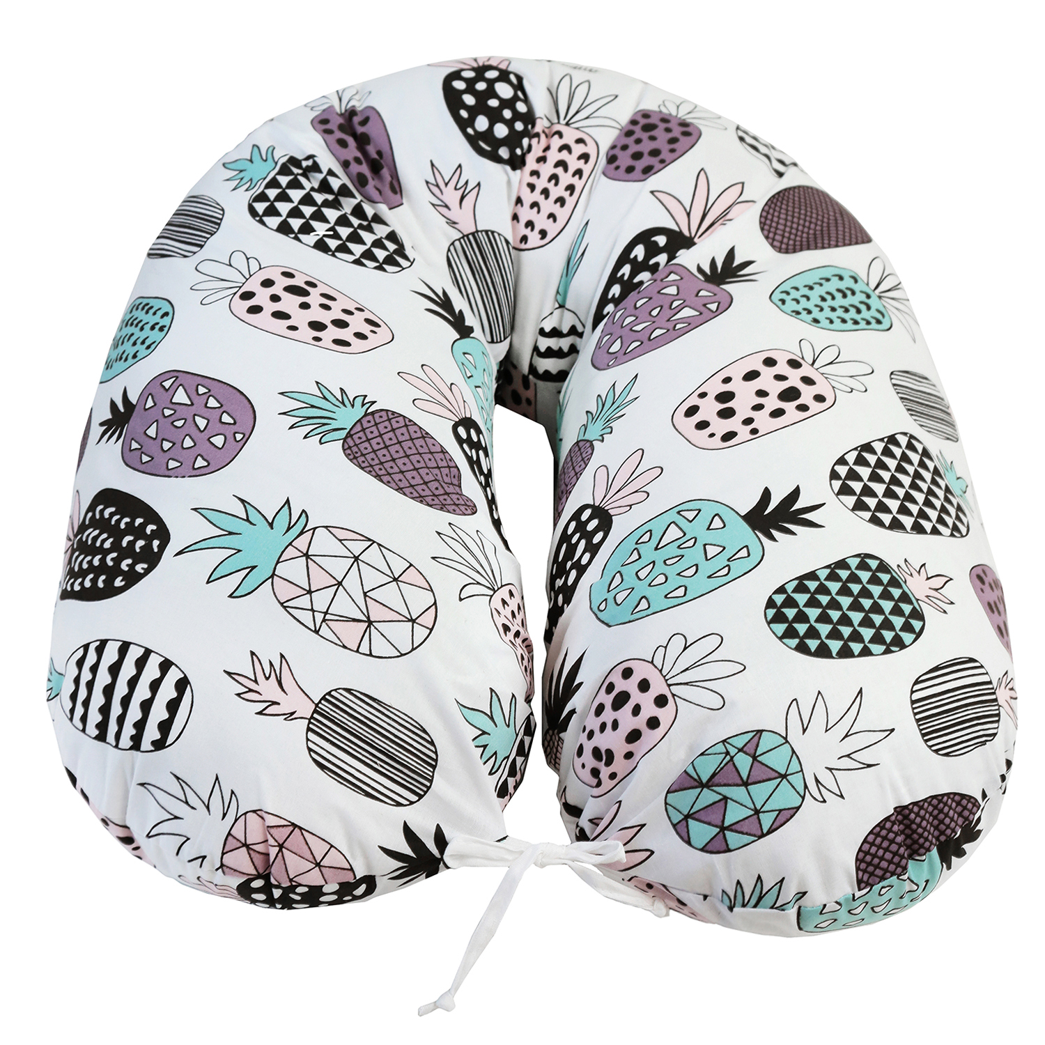 Наволочка Amarobaby Ананасики на подушку для беременных - фото 2