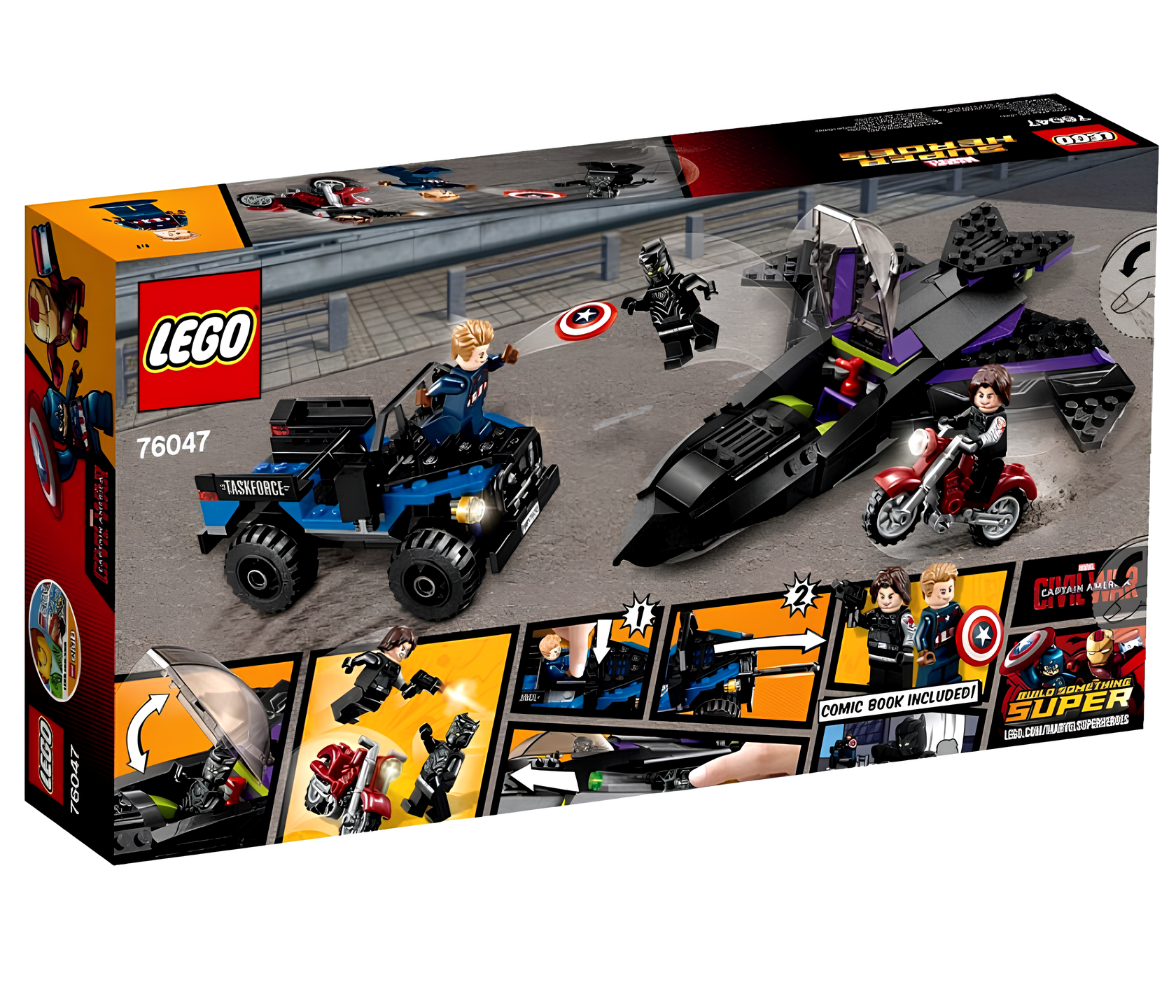Конструктор LEGO Marvel Super Heroes 76047 275 дет. - фото 2