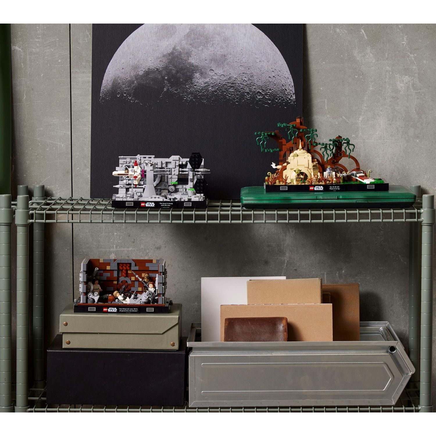 Конструктор LEGO Star Wars Death Star Trench Run Diorama блочный - фото 8