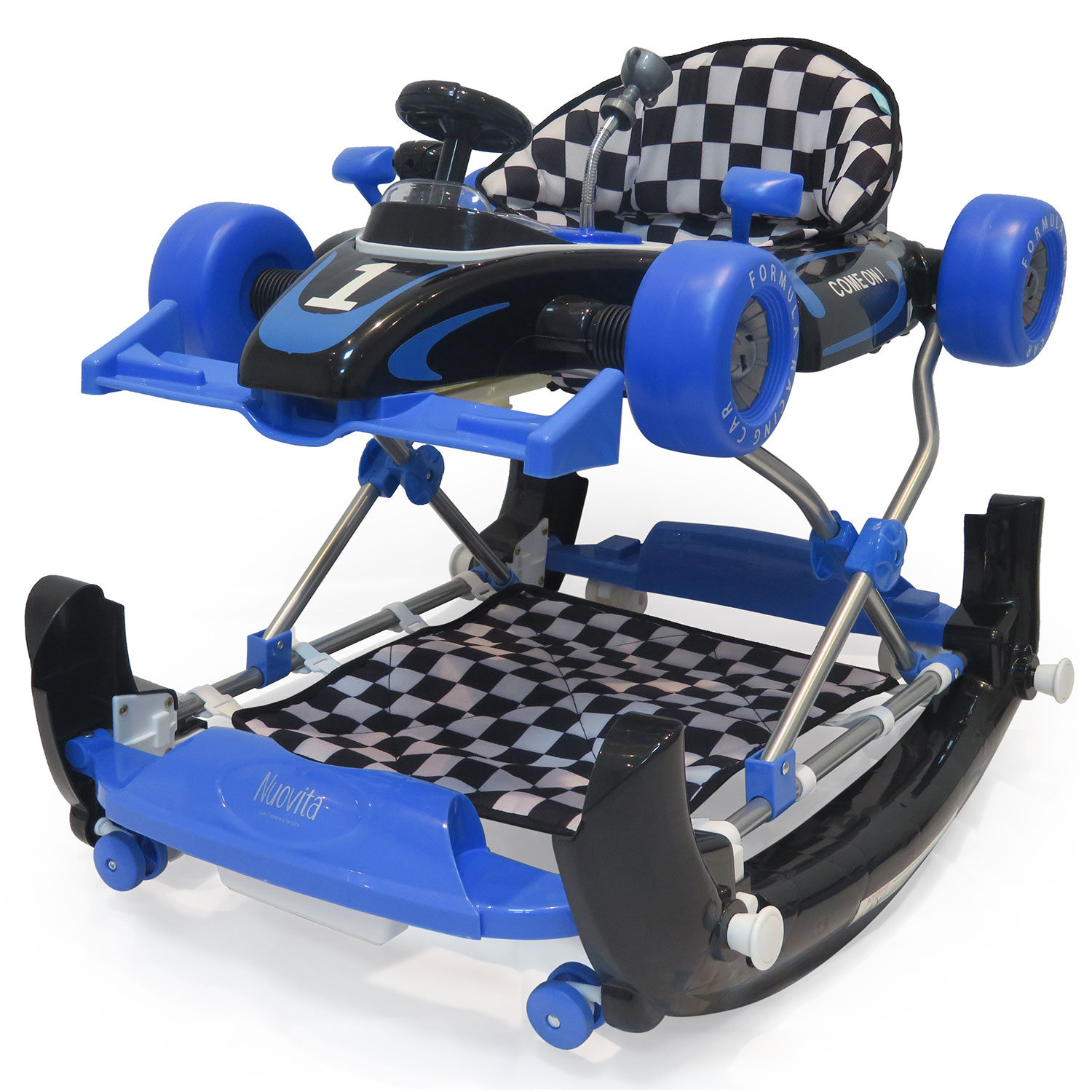 Ходунки Nuovita Auto синий - фото 13