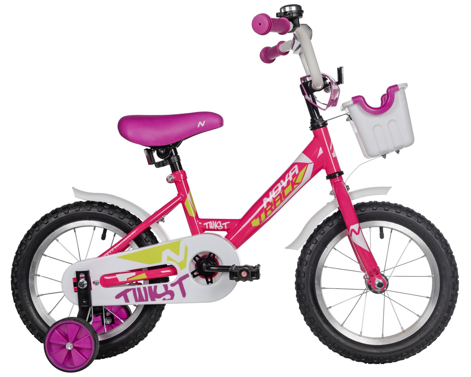 Двухколесный велосипед Novatrack 14 дюймов - фото 5