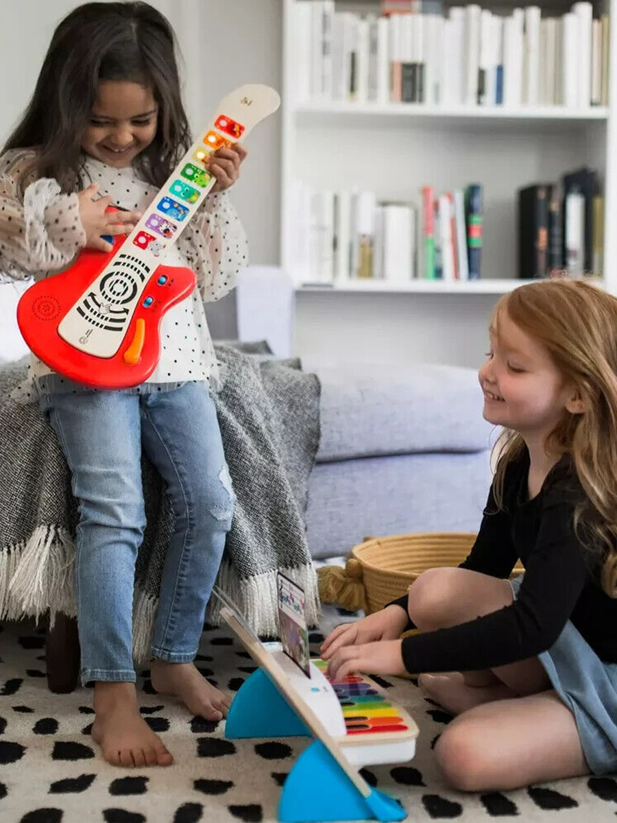 Игрушка музыкальная Hape гитара, пианино - фото 5