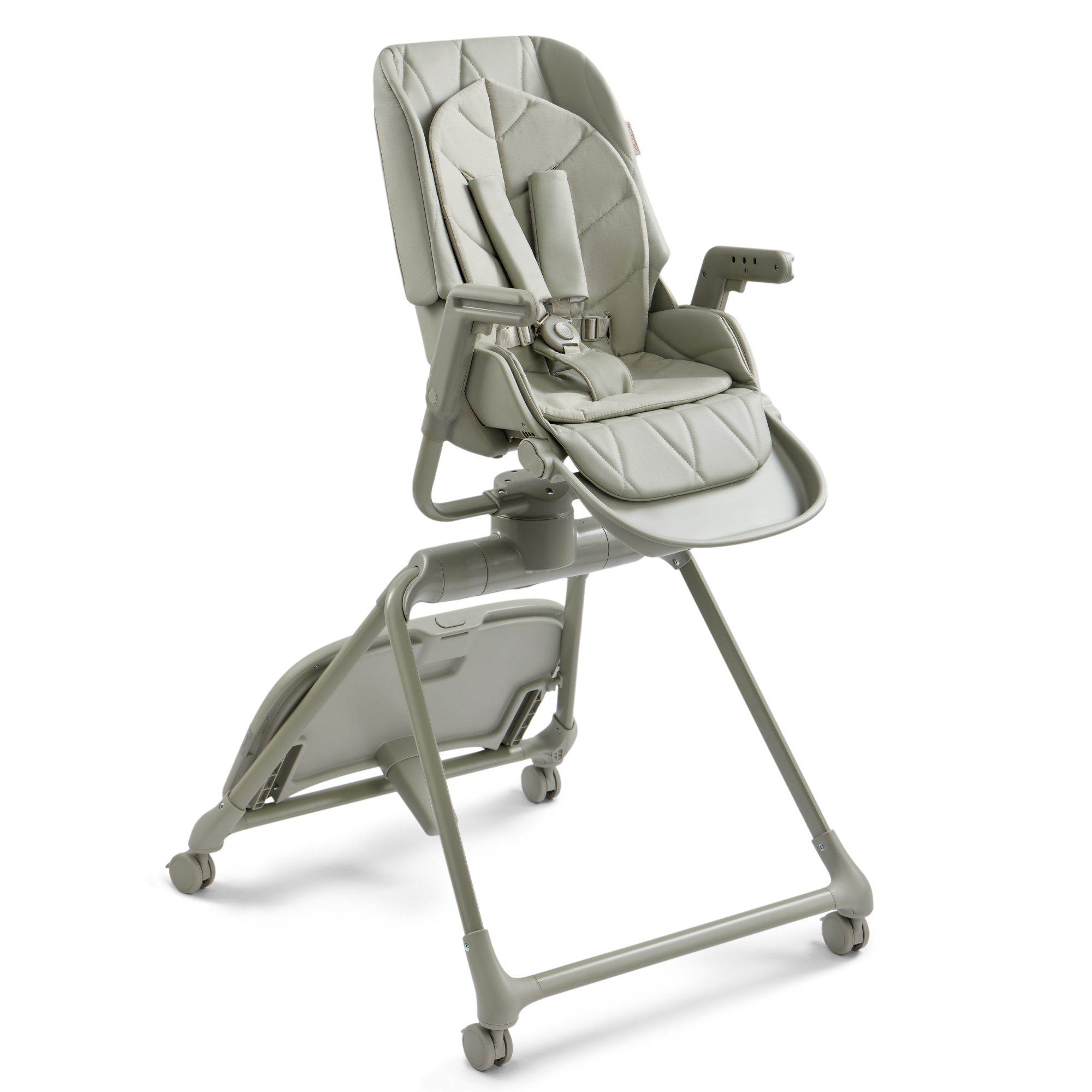 Стульчик для кормления Happy Baby ROMEO зеленый - фото 17