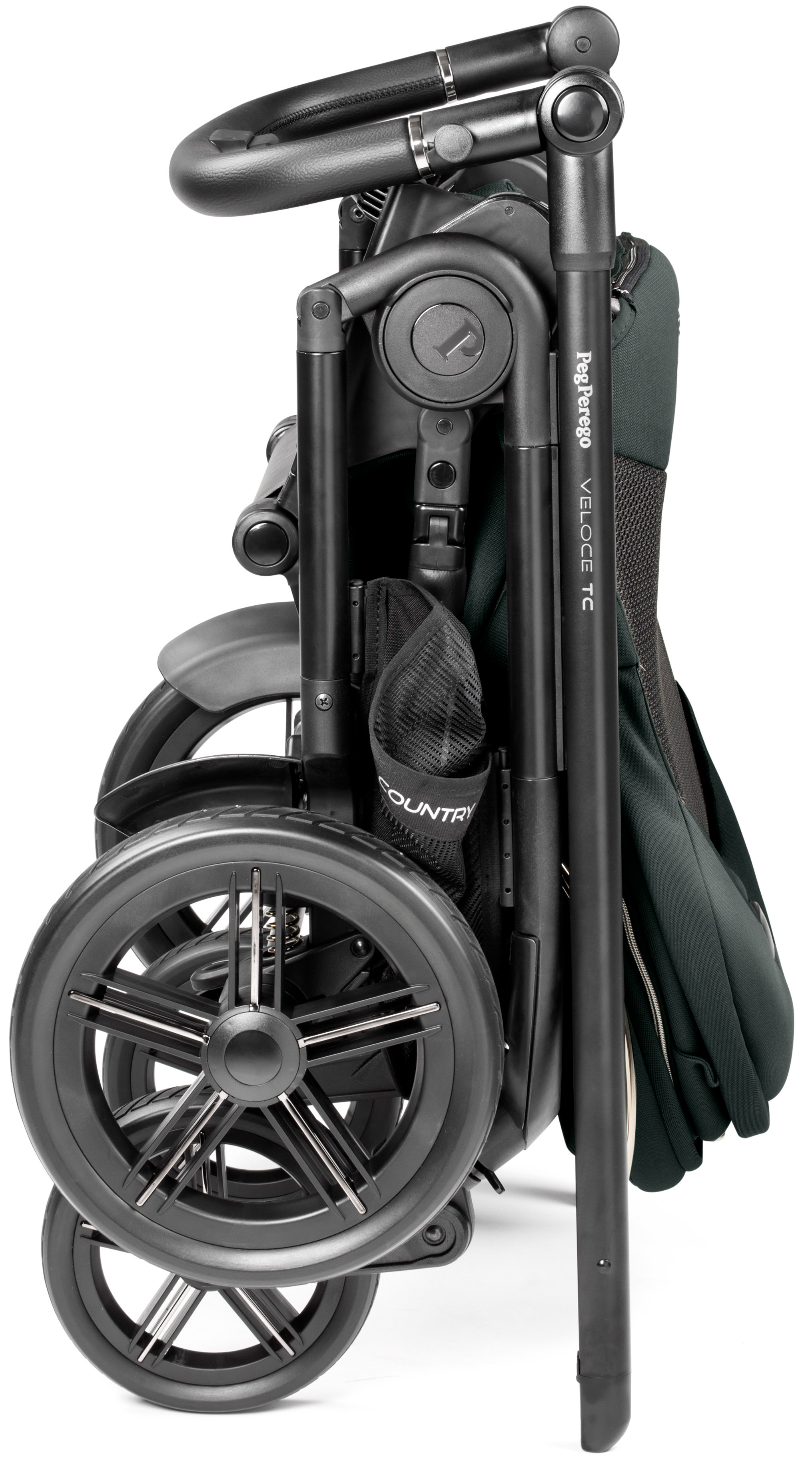 Коляска прогулочная Peg-Perego Veloce TC зеленый - фото 10