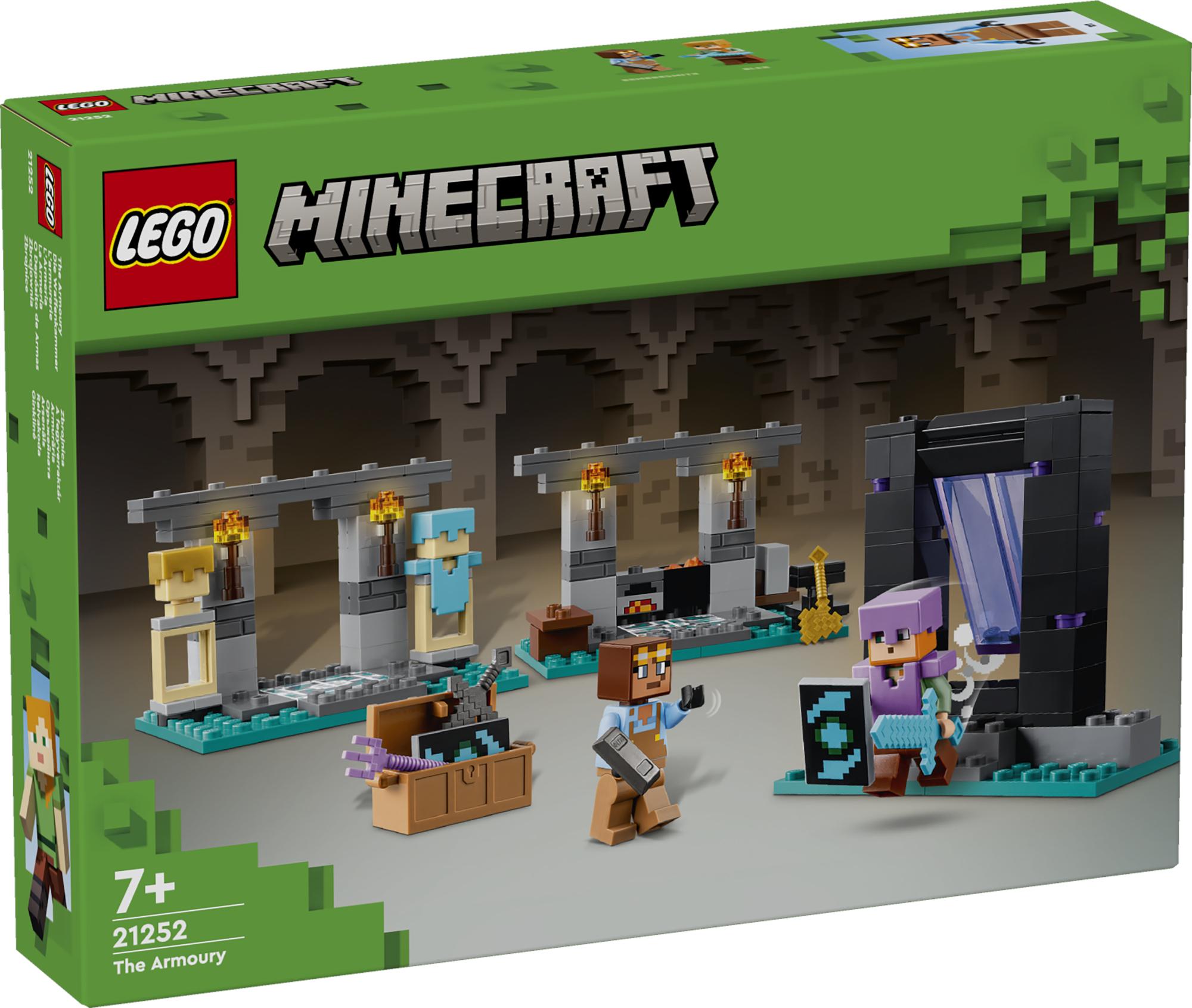 Конструктор LEGO Minecraft Арсенал 203 дет. - фото 3