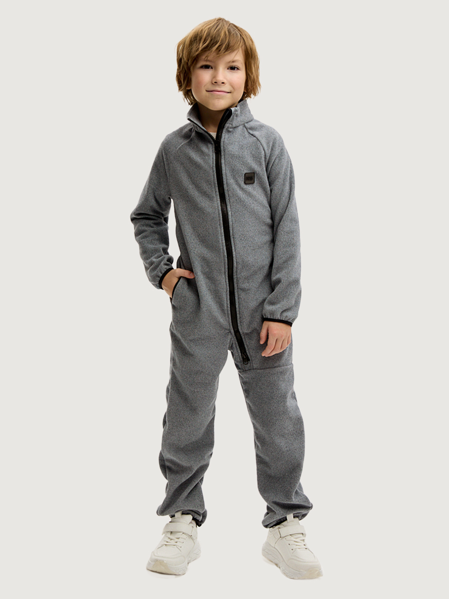 Комбинезон NIKASTYLE 8т10824 темно-серый - фото 1