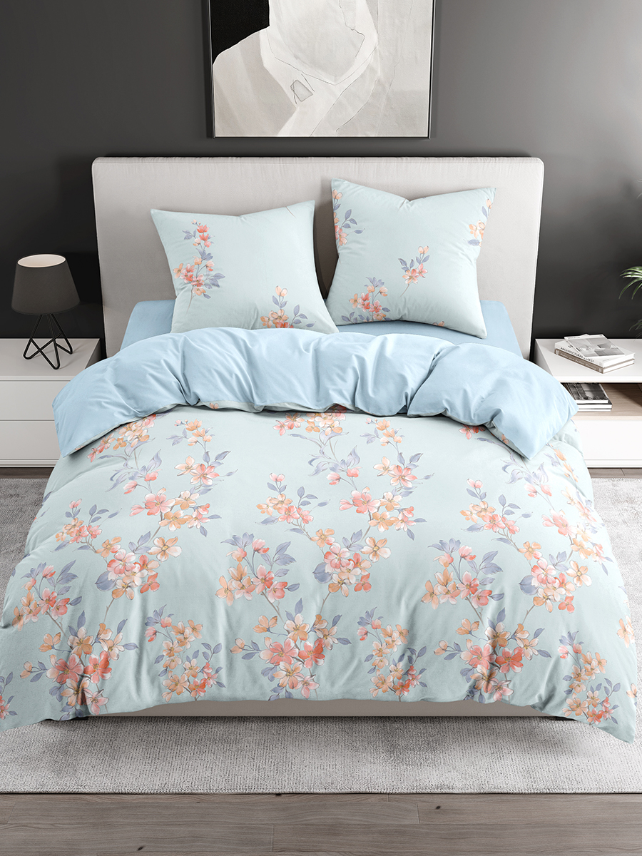 Комплект постельного белья BRAVO Пими двуспальный 4 предм. - фото 1