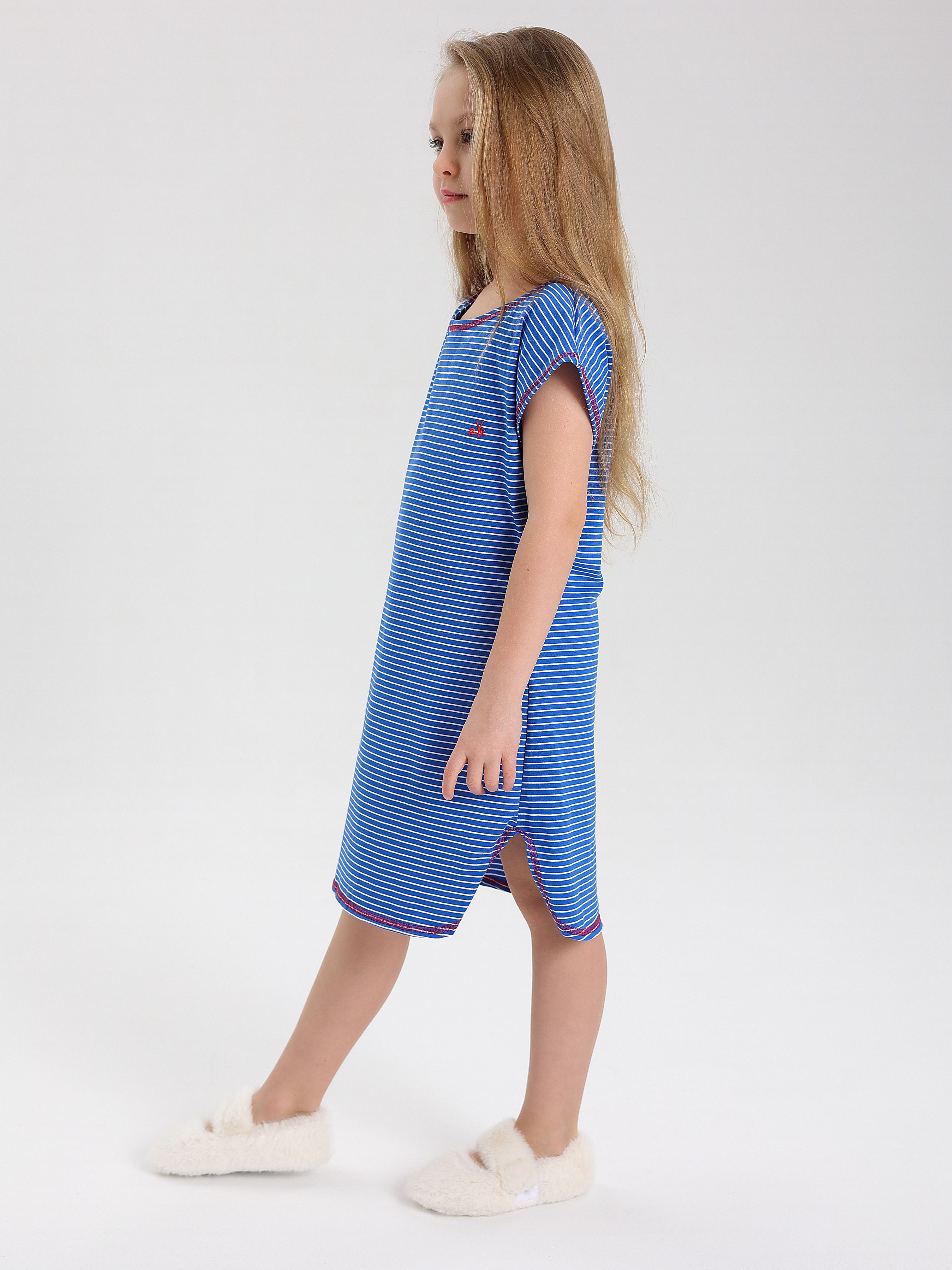 Сорочка ночная RobyKris 30-03-21/полоск - фото 5