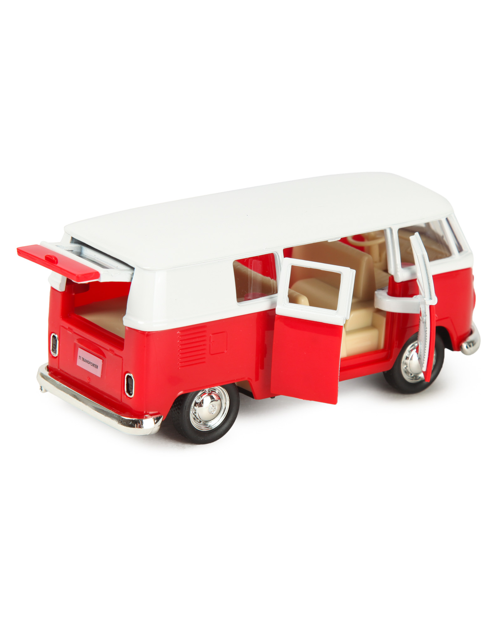 Автомобиль Mobicaro Volkswagen Samba Bus 1:32 в ассортименте 544025 - фото 11