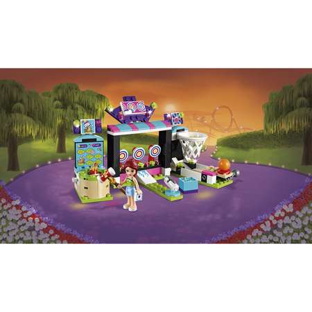Конструктор LEGO Friends Парк развлечений: автоматы блочный