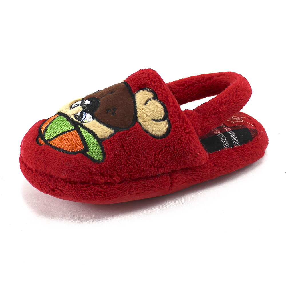 Тапочки Europen 2603собака-СВ EUROPEN Тапочки домашние,красный - фото 1