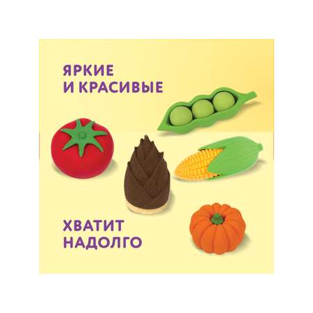 Ластик Юнландия Огород 5 шт.