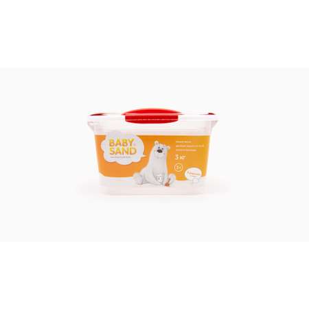 Кинетический песок BABY SAND 3 кг
