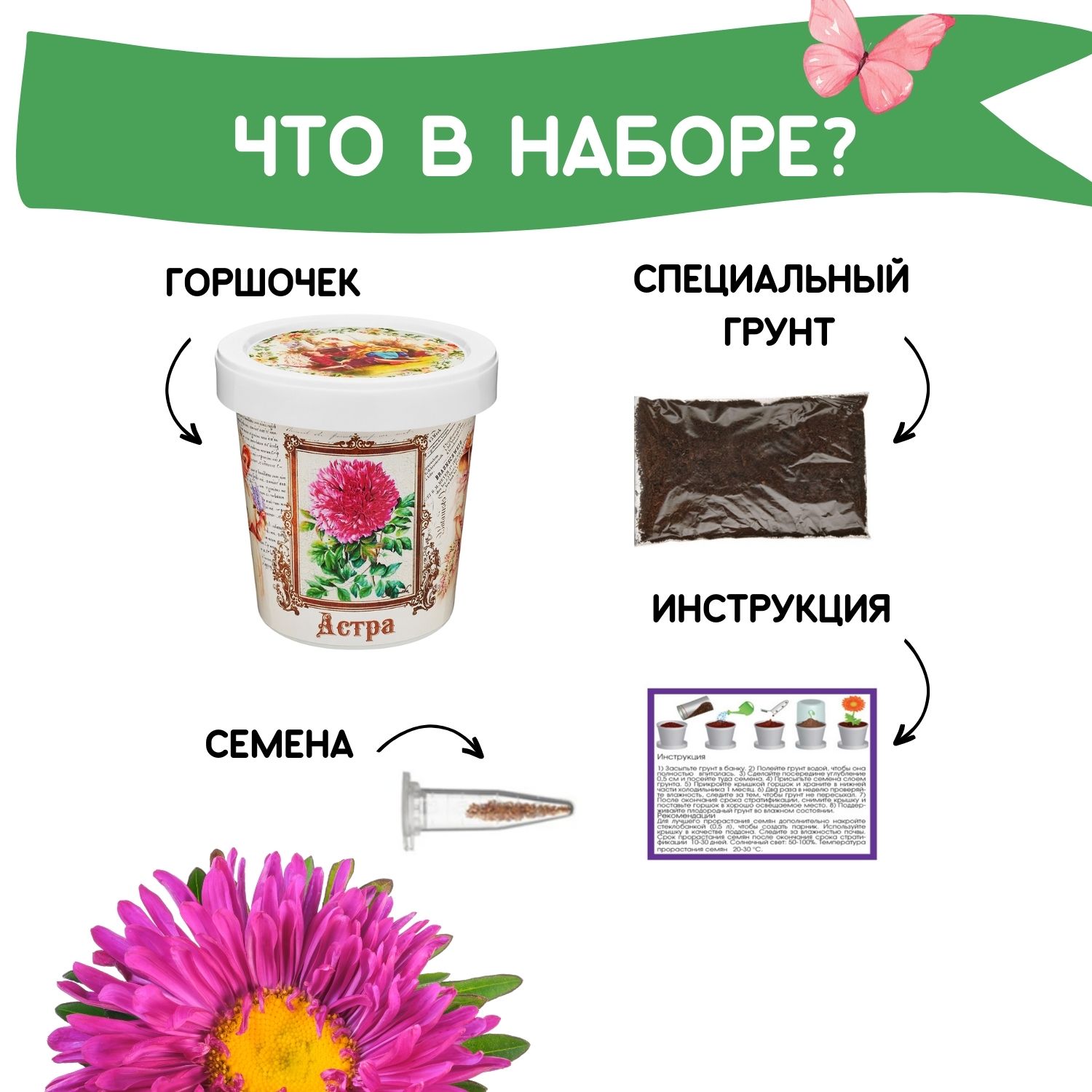 Набор для выращивания Rostok Visa - фото 3