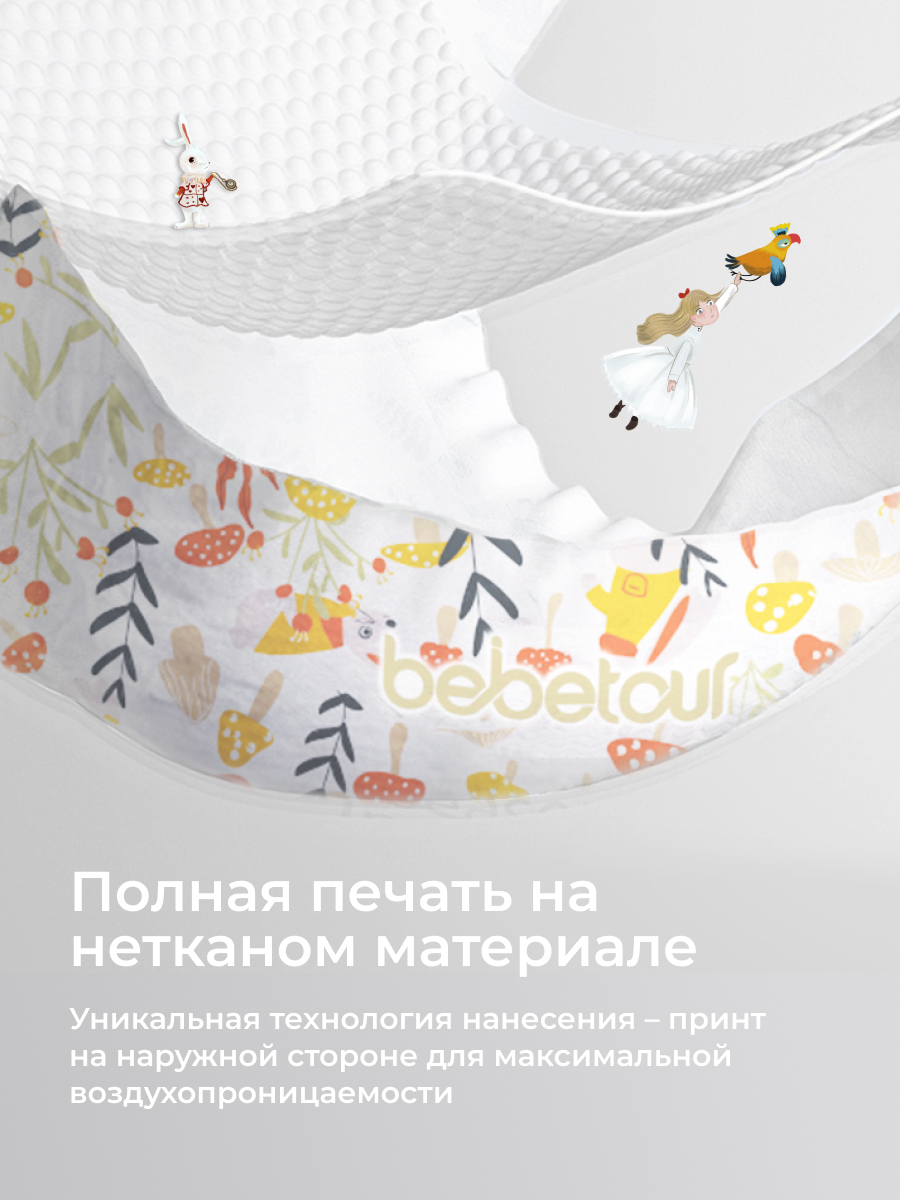 Трусики Bebetour XL (12-17) 3 шт. - фото 9