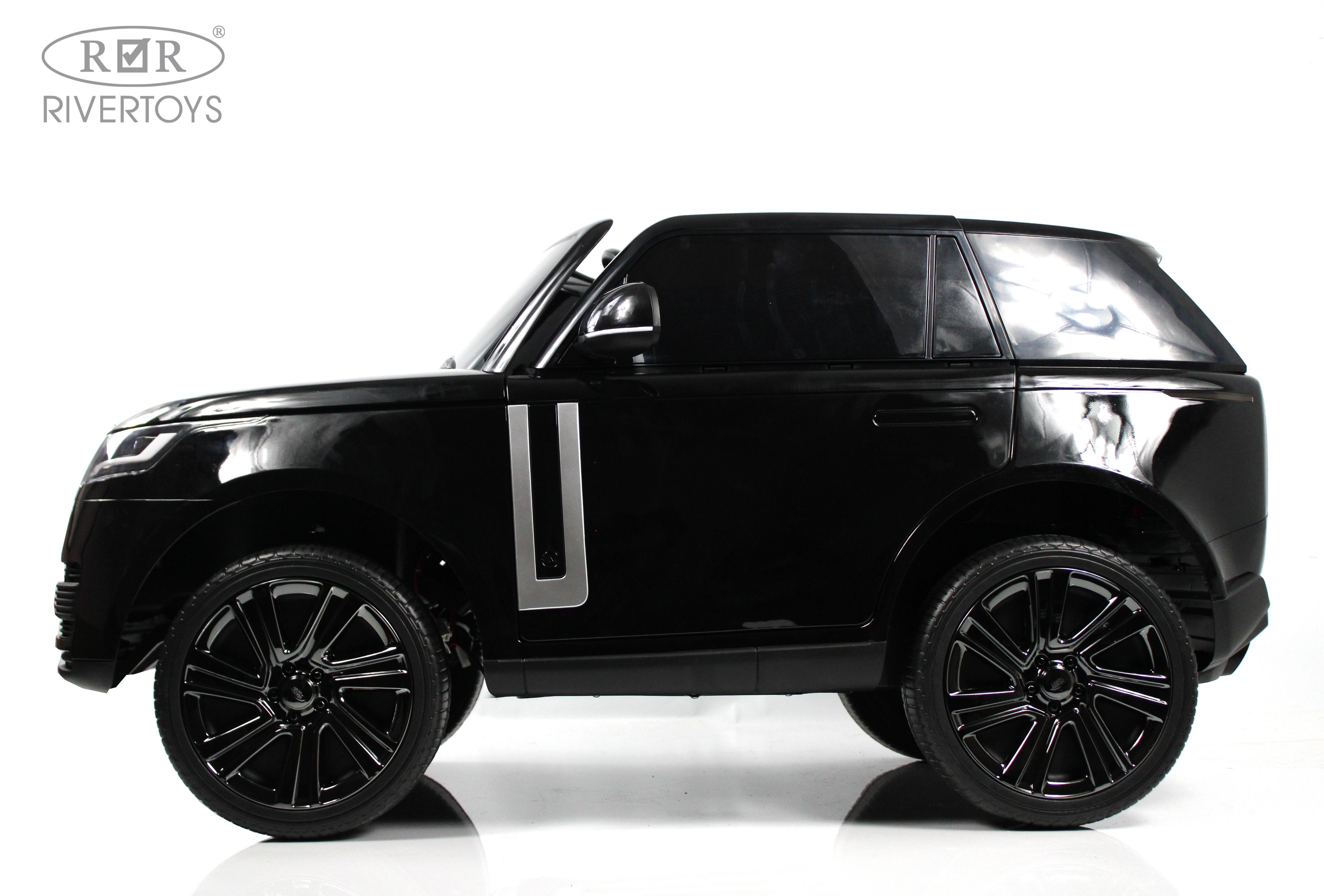 Электромобиль RIVERTOYS Y999YY-BLACK-GLANEC С пультом ДУ - фото 8