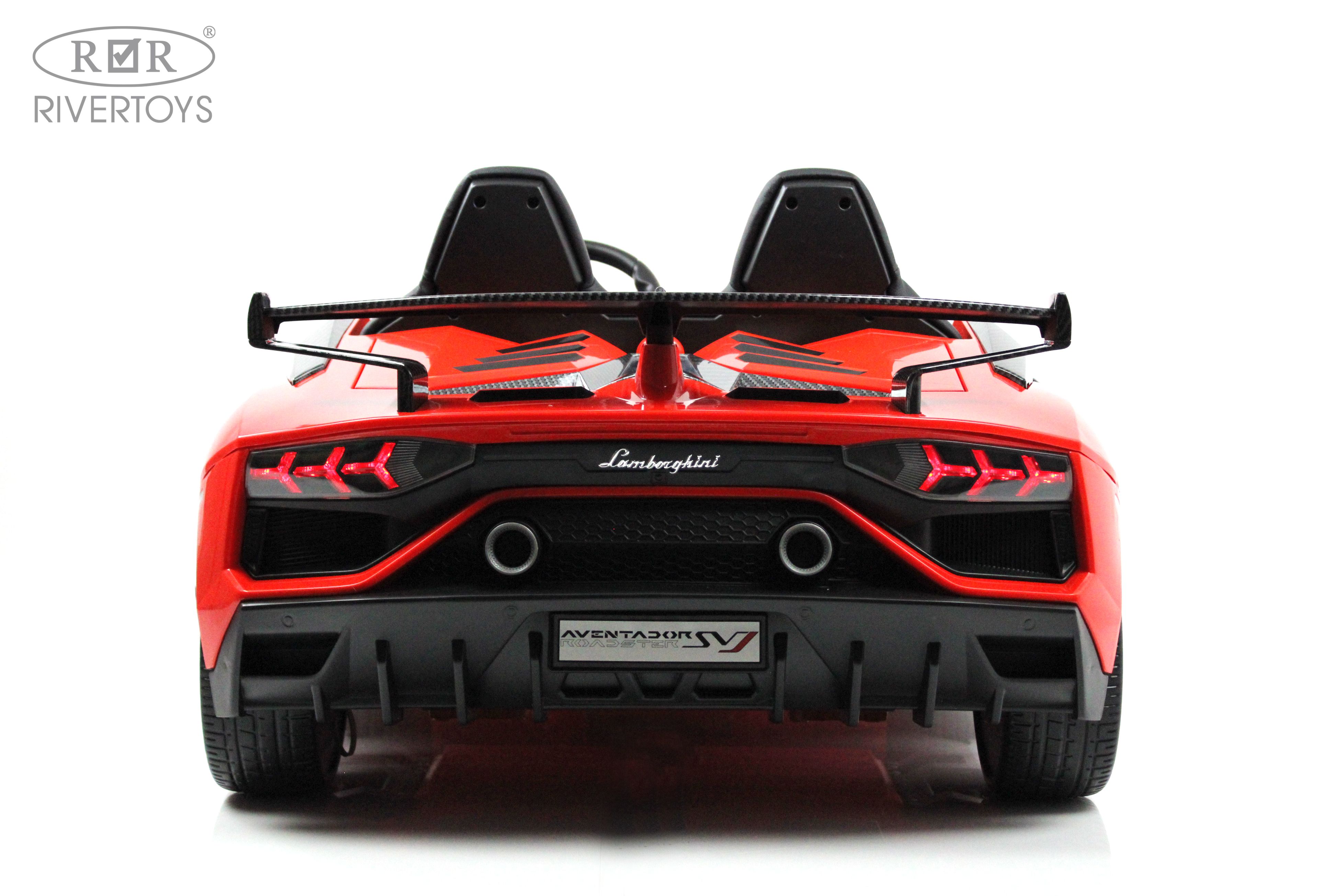 Электромобиль RIVERTOYS A111MP-RED С пультом ДУ - фото 6