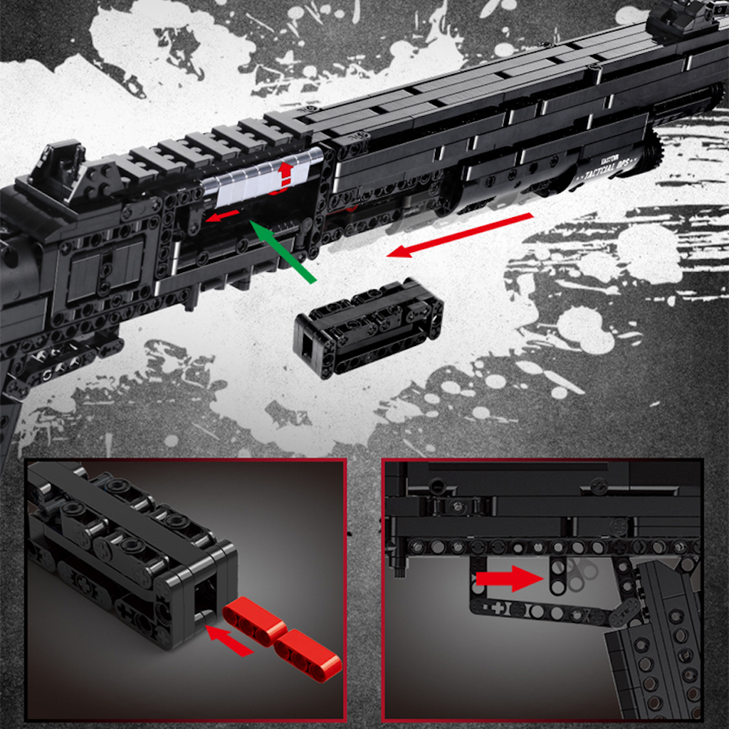 Конструктор Mould King Дробовик Benelli - фото 3