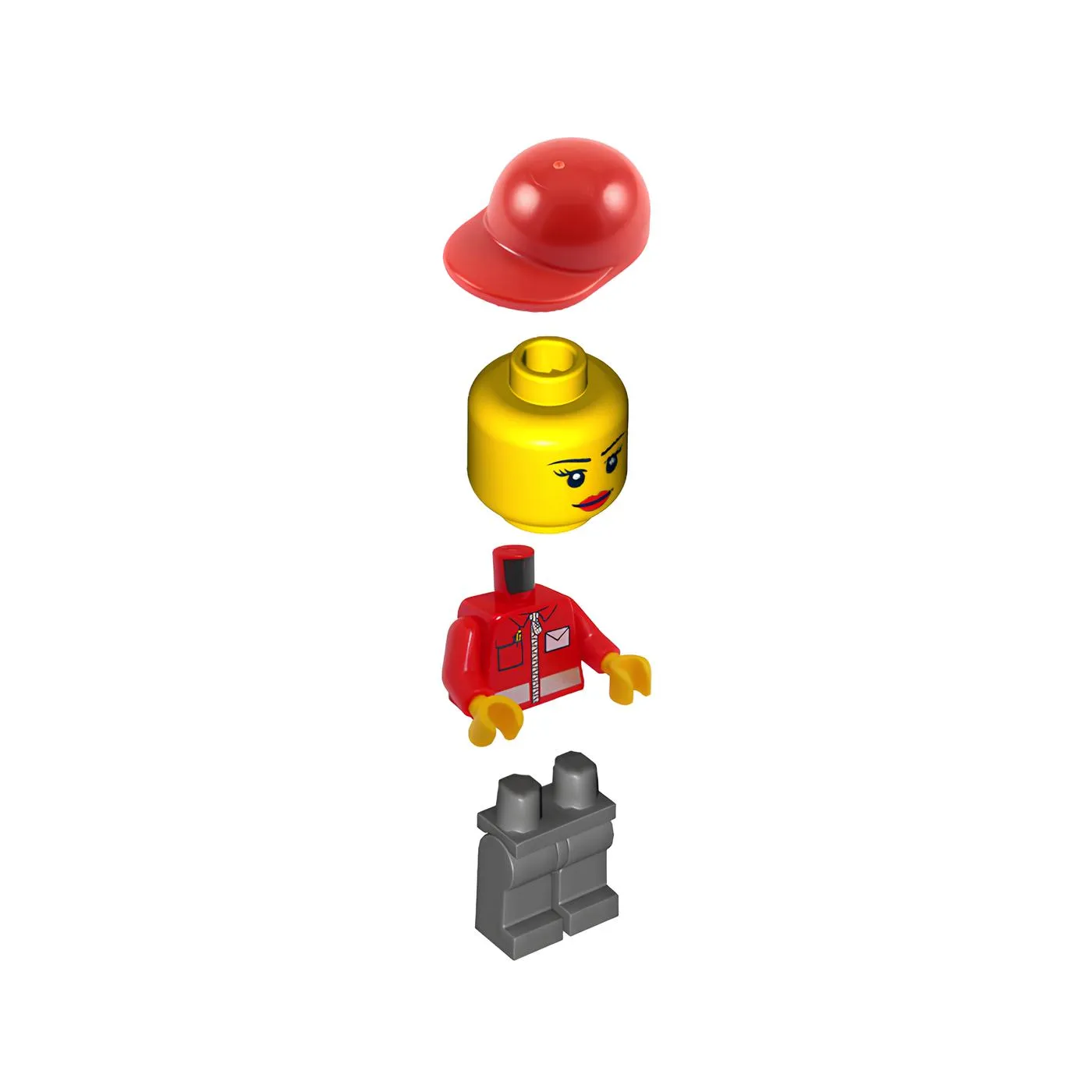 Фигурка LEGO Woman with Red - фото 3