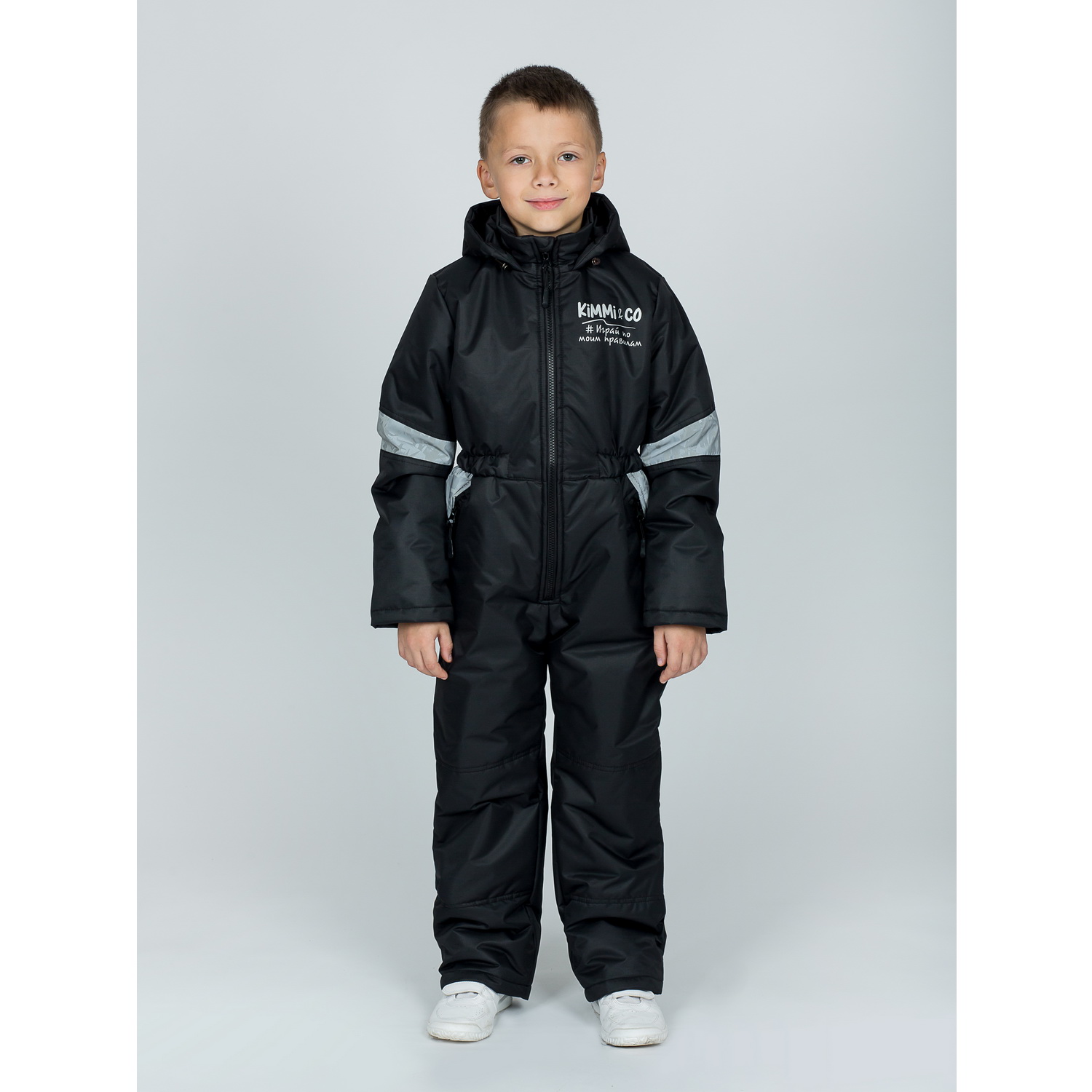 Комбинезон KiMMi co К-150830-041 черный - фото 7