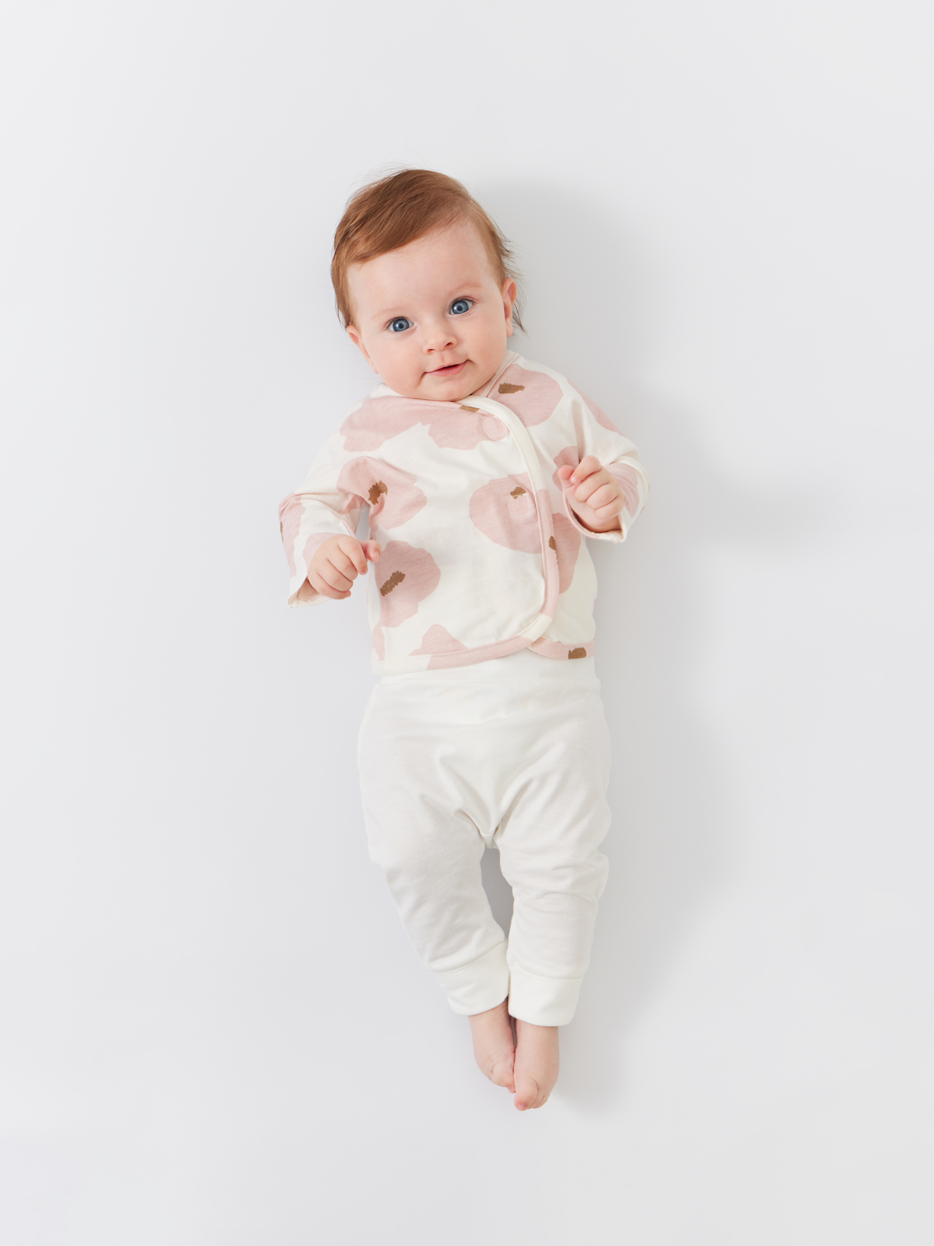 Рубашка 2 шт Happy Baby 90123_beige-flowers - фото 14