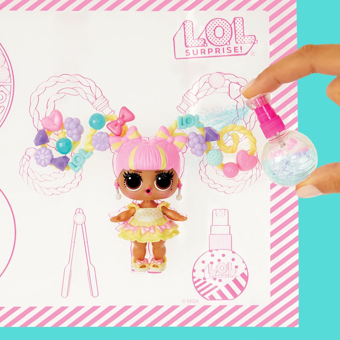 Игровой набор L.O.L. Surprise! Салон бус для волос - фото 8
