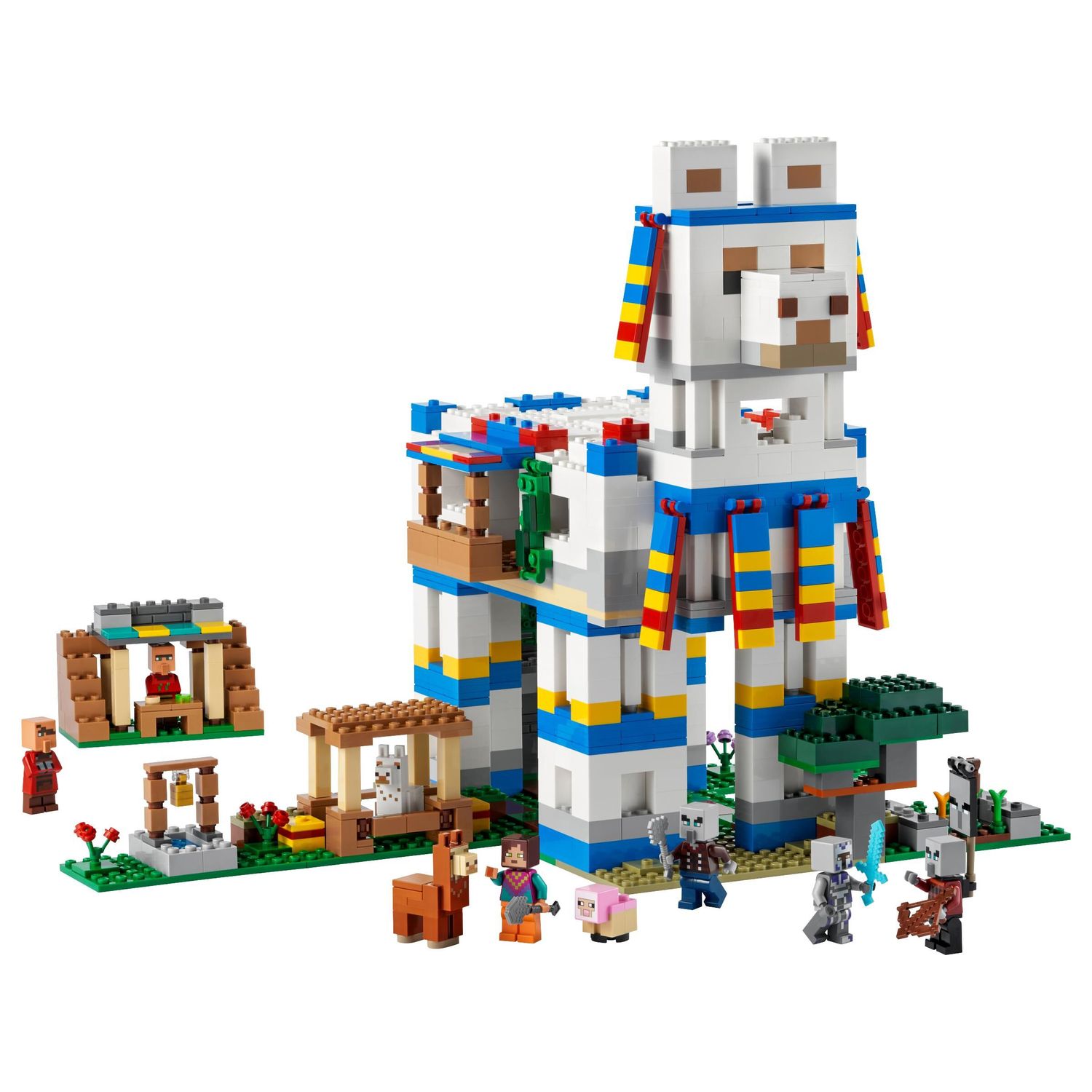 Конструктор LEGO Minecraft The Llama Village - фото 2